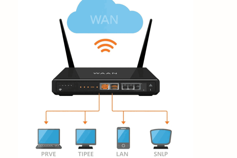 What is a WAN port on a router