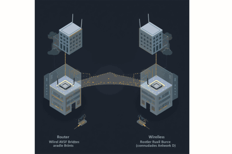 What is a wireless bridge connection